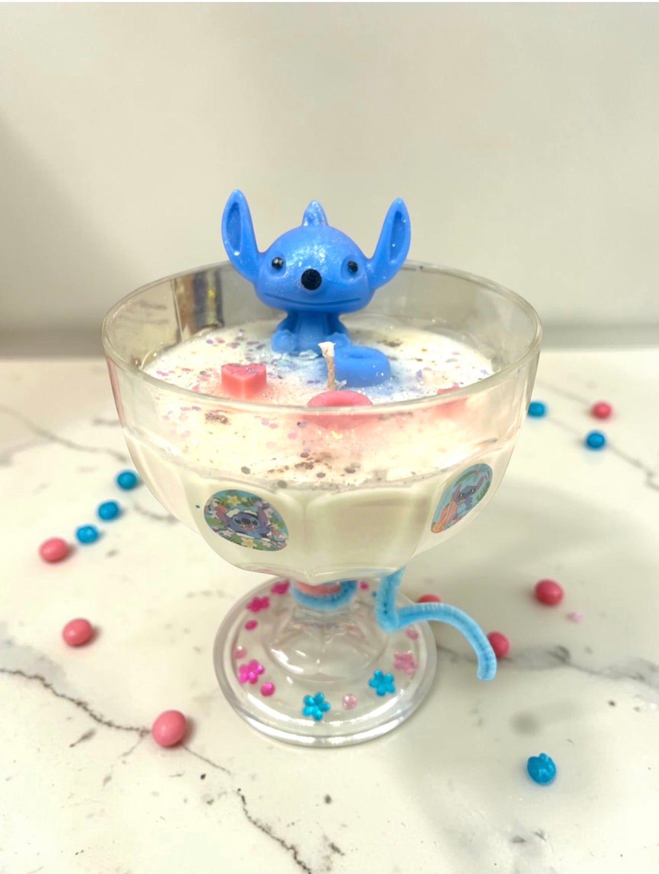Stich in ice cream bowl